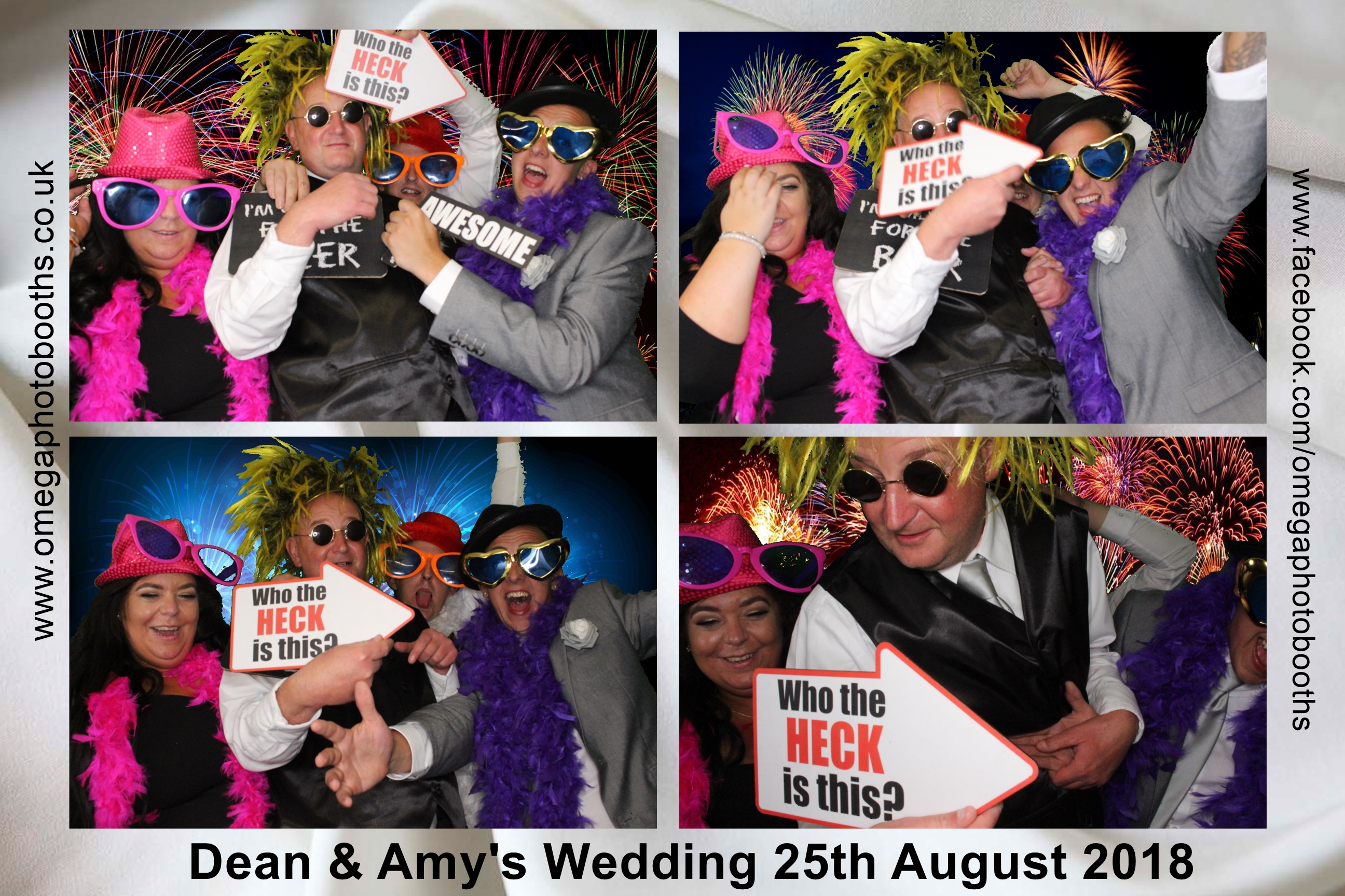 Dean & Amy's Wedding | View more photos from the event at gallery.omegaphotobooths.co.uk/u/Omega-Photobooths/Dean-Amys-Wedding